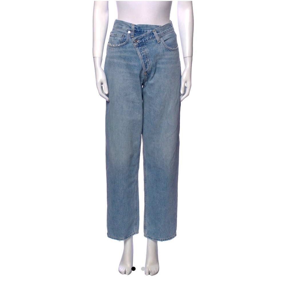 Agolde High-rise Straight Boyfriend Jeans